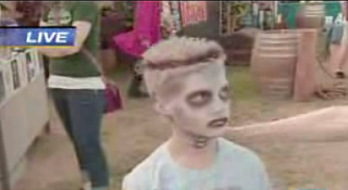 Zombie Kid Makes The News